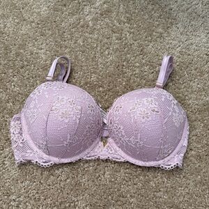Victoria's Secret Push-Up Lavender Lace Bra